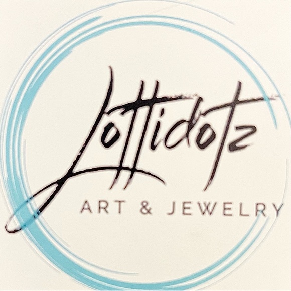 Ocean Waves Dangle Earrings Polymer Clay - Picture 6 of 8